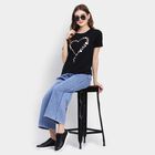 Ladies' Cotton T-Shirt, Black, small image number null